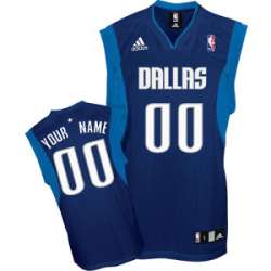Youth Dallas Mavericks Customized dk blue Jerseys
