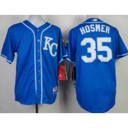 Youth Kansas City Royals #35 Eric Hosmer 2014 Blue Jerseys