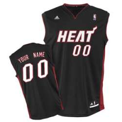 Youth Miami Heat Custom black Jerseys