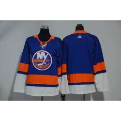 Youth New York Islanders Blank Blue Adidas Stitched Jersey