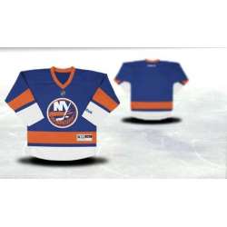 Youth New York Islanders Blue Stitched Hockey Jersey