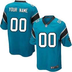 Youth Nike Carolina Panthers Customized Blue Team Color Stitched NFL Game Jersey