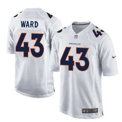 Youth Nike Denver Broncos #43 T.J. Ward 2016 White Game Event Jersey