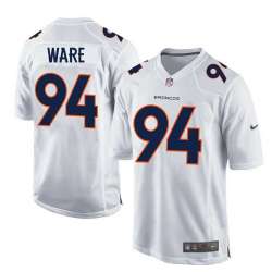 Youth Nike Denver Broncos #94 DeMarcus Ware 2016 White Game Event Jersey