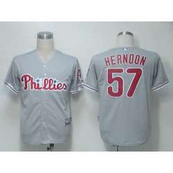 Youth Philadelphia Phillies #57 Herndon Gery Cool Base Jerseys