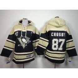 Youth Pittsburgh Penguins #87 Sidney Crosby Black Hoodie