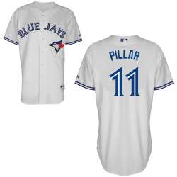 #11 Kevin Pillar White MLB Jersey-Toronto Blue Jays Stitched Cool Base Baseball Jersey