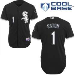 #1 Adam Eaton Black MLB Jersey-Chicago White Sox Stitched Cool Base Baseball Jersey