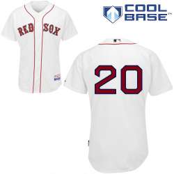 #20 Wade Miley White MLB Jersey-Boston Red Sox Stitched Cool Base Baseball Jersey