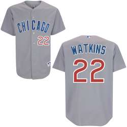 #22 Logan Watkins Dark Gray MLB Jersey-Chicago Cubs Stitched Player Baseball Jersey