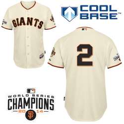 #2 Juan Perez Cream MLB Jersey-San Francisco Giants Stitched Cool Base Baseball Jersey