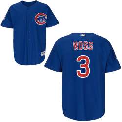 #3 David Ross Blue MLB Jersey-Chicago Cubs Stitched Player Baseball Jersey