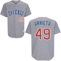 #49 Jake Arrieta Dark Gray MLB Jersey-Chicago Cubs Stitched Player Baseball Jersey