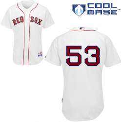 #53 John Farrell White MLB Jersey-Boston Red Sox Stitched Cool Base Baseball Jersey