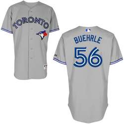 #56 Mark Buehrle Gray MLB Jersey-Toronto Blue Jays Stitched Cool Base Baseball Jersey