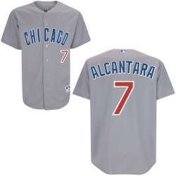 #7 Arismendy Alcantara Dark Gray MLB Jersey-Chicago Cubs Stitched Player Baseball Jersey